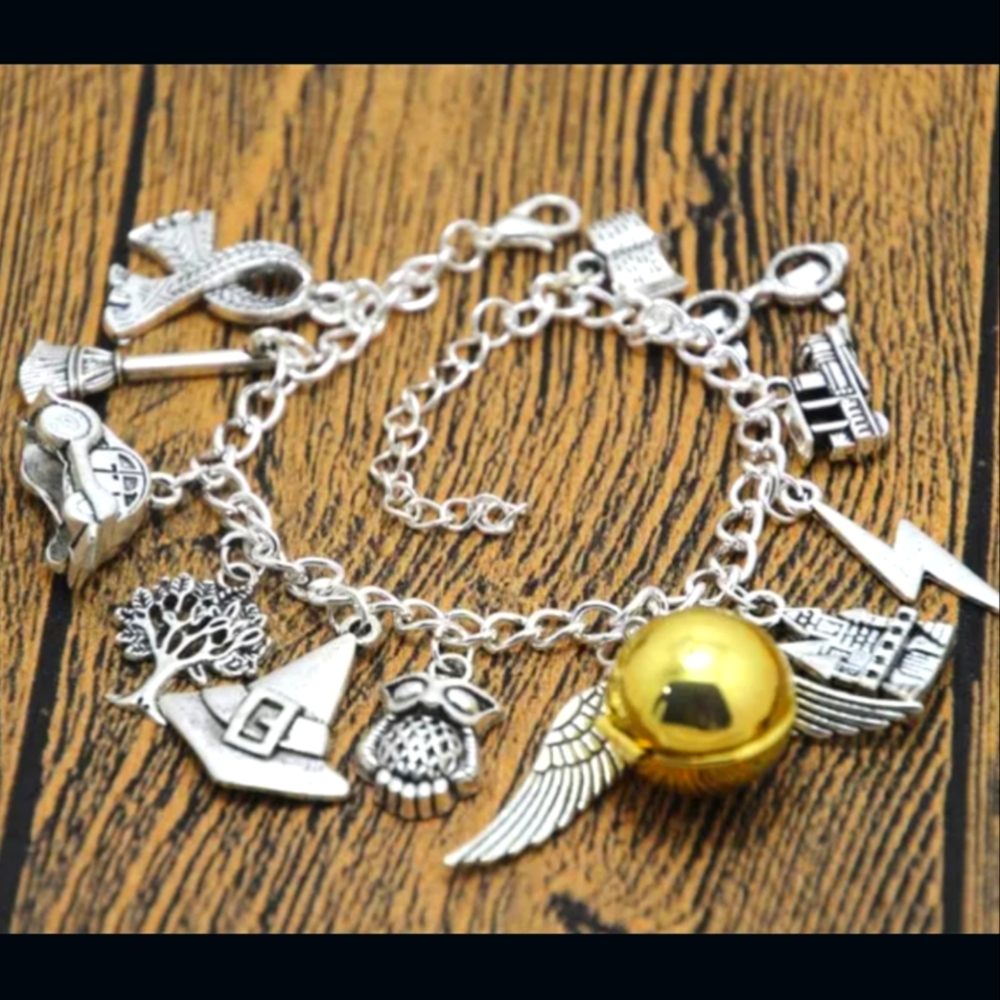 RARE! Harry Potter Charm Bracelet